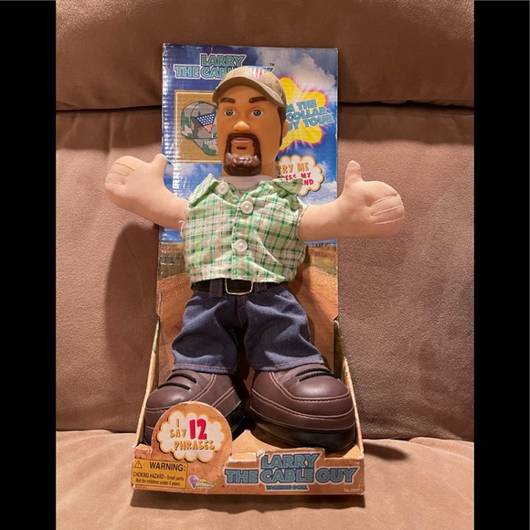Larry the Cable Guy talking doll 2005 NIB - Picture 1 of 5